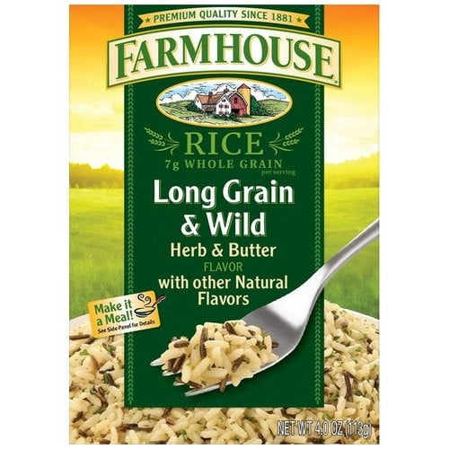 Farmhouse Long Grain & Wild Rice, Herb & Butter, 4 oz