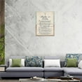 thumbnail image 2 of Christian Psalm 23 Wall Art Scripture Bible Verse Pictures Decor Farmhouse Jesus Living Room Painting Framed Artwork Home Decoration for Bedroom Bathroom Kitchen 12"x16", 2 of 6