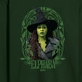thumbnail image 2 of Wicked: Part 2 -  Art Noveau Elphaba - Men's Long Sleeve Graphic T-Shirt, 2 of 4