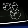 thumbnail image 1 of Paw Print Trio - Vinyl Decal - Choose Color - [SILVER], 1 of 1