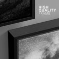 thumbnail image 4 of wall26 Framed Canvas Print Wall Art Set Black &amp; White Galaxy Mountain Astronomy &amp; Space Nature Digital Art Sci-Fi &amp; Fantasy Decorative Landscape for Living Room, Bedroom, Office - 24&quot, 4 of 5