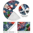 thumbnail image 2 of GZHJMY Christmas Tree Skirt Winter Snowflake Xmas Tree Skirt Floor Door Round Mat Decorations for Holiday Party Home Christmas Day Ornaments, 35.4", 2 of 6