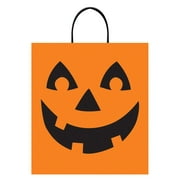 Jack O'Lantern Halloween Trick Treat Loot Party Tote Bag 16" x 14"