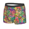 thumbnail image 5 of Goofa Colorful Dinosaur Printed Men's Boxer Briefs Underwear, Moisture-Wicking Underwear, Trunk,Soft and Breathable Cotton Underwear-XX-Large, 5 of 9
