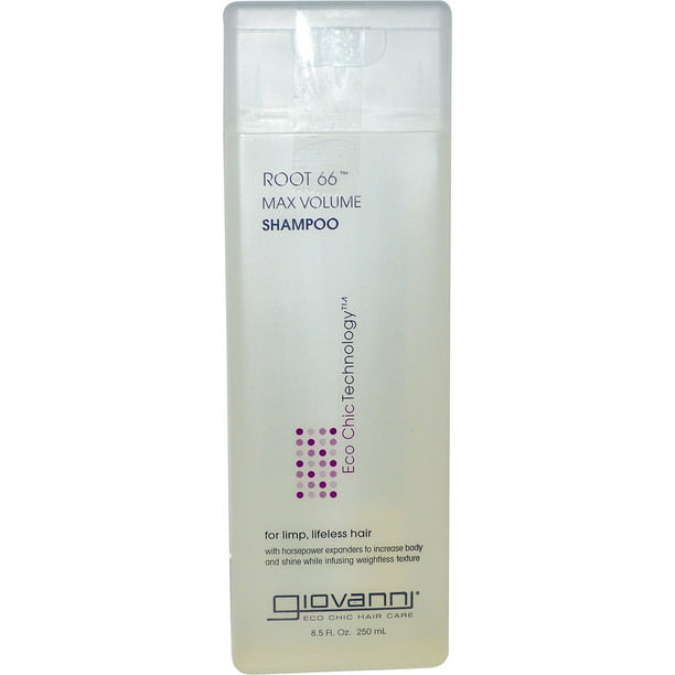 Giovanni Root 66 Maximum Volume Shampoo for Every Day Use, Sulfate Free