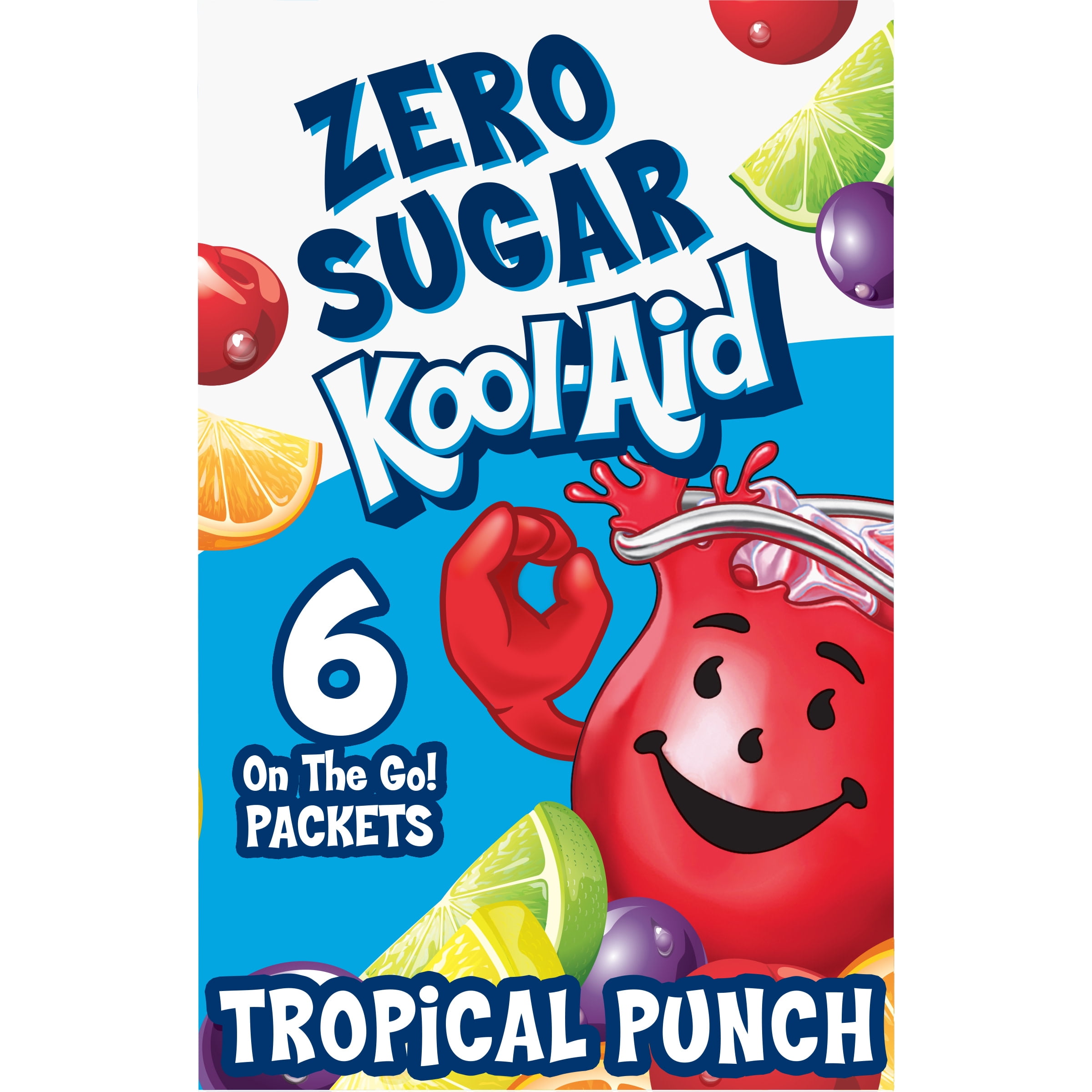 Kool Aid Zero Sugar Tropical Punch Zero Calorie Sugar Free Drink Mix kool-aid-zero-sugar-tropical-punch-zero-calorie-sugar-free-drink-mix