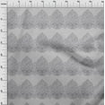 thumbnail image 3 of oneOone Viscose Chiffon Fabric Leaves & Floral Block Print Fabric BTY 42 Inch Wide, 3 of 4
