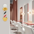 thumbnail image 4 of LED Wall Mount Rotating Pole Light Hair Salon Barber Shop Spinning Stripes Light, 4 of 12
