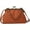 Brown, variant on Kiss Lock Clutch with Chain Strap Shoulder Bag Purse Wallet