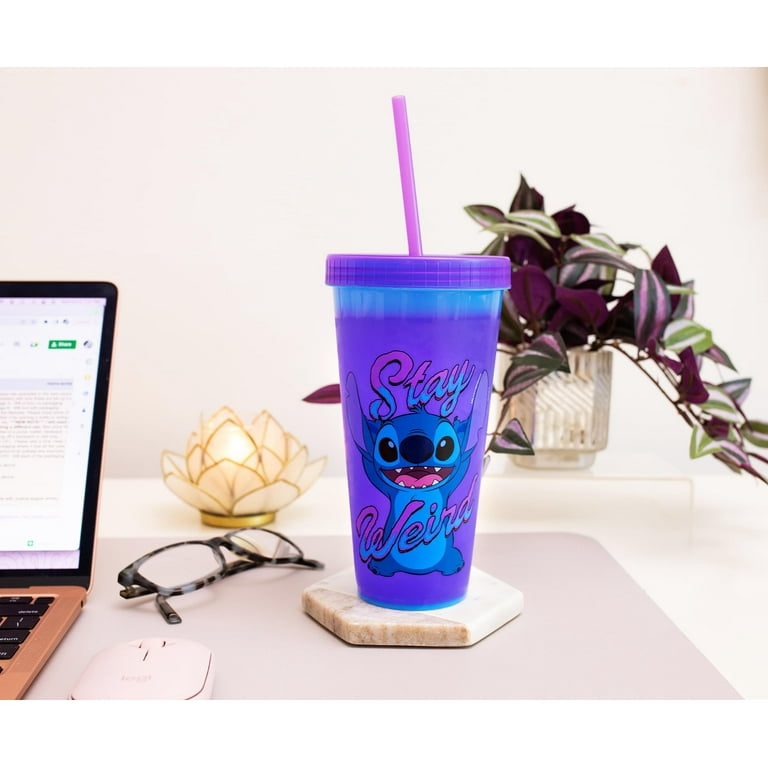 You Can Get A Color-Changing Stitch Starbucks-Type Cup and I Need It