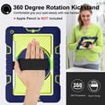 thumbnail image 5 of Shockproof Case For iPad 7th 8th 9th Generation 10.2 inch Rotating Stand Cover with Shoulder/Hand Strap, 5 of 10