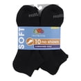 thumbnail image 4 of Fruit of the Loom Cushion Everyday No-Show Socks for Women, Sizes 8-12 (10-Pack), 4 of 5