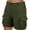 Army Green, variant on Lounge Pants Casual Loose Solid Short Leisure Cargo Trousers Confy Loose Loop Trousers with Pockets Button Short Lounge Summer Pants 2026