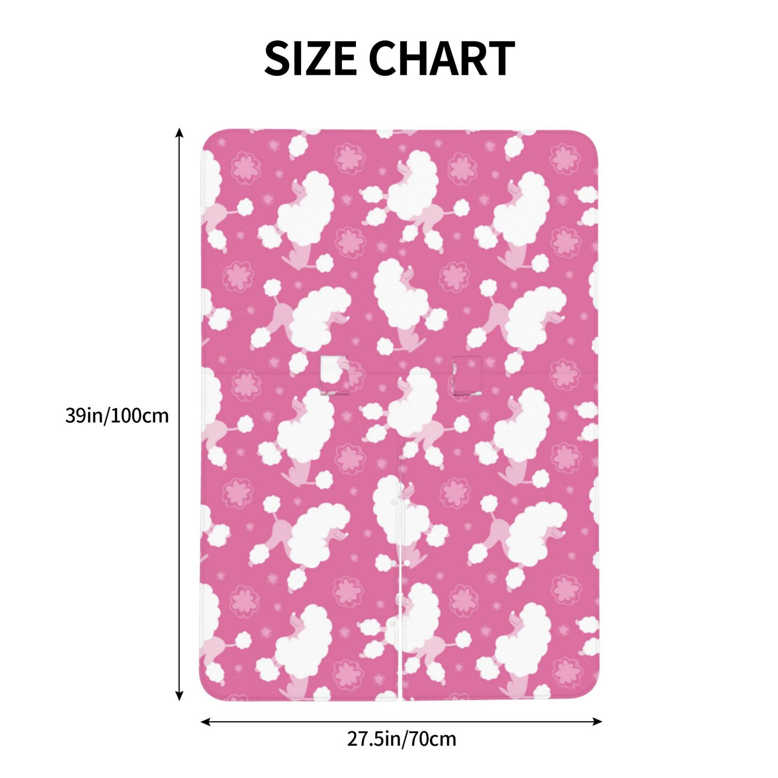 Car Seat Cover Baby - Cute Poodle Dog Pink Breathable Infant Car Seat Cover for Baby Carseat, Lightweight Comfort Baby Essentials Must Haves Newborn Stuff for Girl Boy