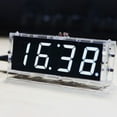 thumbnail image 3 of Digital Clock DIY Parts Kit Large 4 Digit LED Display Stylish Design 23, 3 of 6