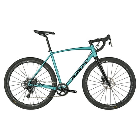 Ridley X-Trail Gravel Bicycle - Alloy Frame with 650b Wheels and SRAM Apex 1 Groupset / Size M, Turquoise