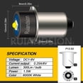 thumbnail image 6 of Ruiandsion P13.5S PR2 Mini LED Bulb, 1-9V Wide Voltage 1.5W 300LM Cool White Non-Polarity, for Flashlight Work Light,1-Pack, 6 of 9