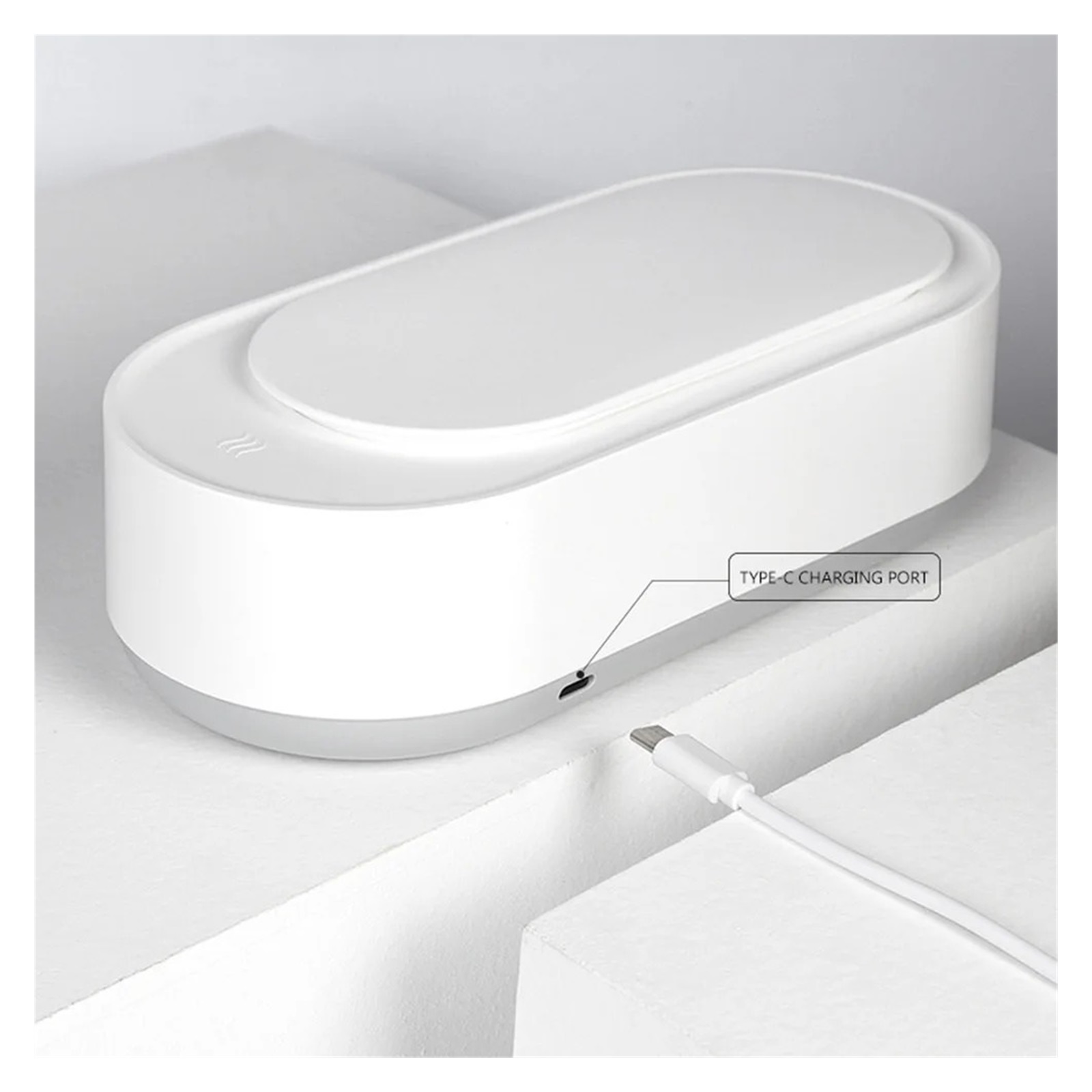 Portable Ultrasonic Cleaner Glasses Watch Jewelry Cleaning Machine Jewelry Denture Household Cleaner