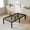 14 Inch Twin Black, variant on Full Size Bed Frame, 14 Inch Metal Platform Bed Frame Full Size with Storage Space Under Bed Frames, Heavy Duty Steel Slat Support, No Box Spring Needed, Easy Assembly