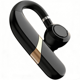 Bluetooth 5.4 Single Wireless Earbud, ENC Noise Cancelling Mic, 30H Talk 200H Standby, Hands-Free In-Ear Headphone for Driving Office Business