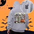 thumbnail image 1 of HUITKMM Oversized Hoodie Men's Halloween Printed Hooded Sweatshirt Fashionable Tops for Men 4769, 1 of 8