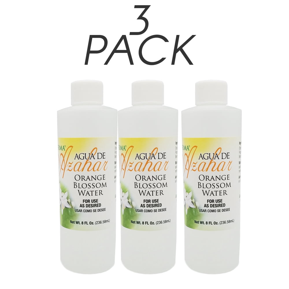 orange blossom water face toner