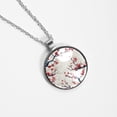 thumbnail image 4 of Tree Glass Circular Pendant Necklace - Women's Jewelry, 4 of 5