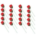 thumbnail image 1 of Flame Appearing Rose, Reusable Flame Appearing Rose Props Lifelike Wear Resistant Exquisite 20 Pcs  For Parties, 1 of 8