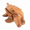 thumbnail image 4 of Rupoun Traditional Craft Wooden Lucky Frog Croaking Musical Instrument Home Office Decor Figurine, #1 Size (2.36 inches / 6 cm), 4 of 9