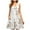 M-White, variant on ZQUUVOU Women's Casual Dress Printed Floar Sleeveless Round Neck Short Floral Dress Pink