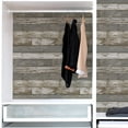 thumbnail image 4 of NuWallpaper Beige Scrap Wood Peel and Stick Wallpaper, 4 of 6