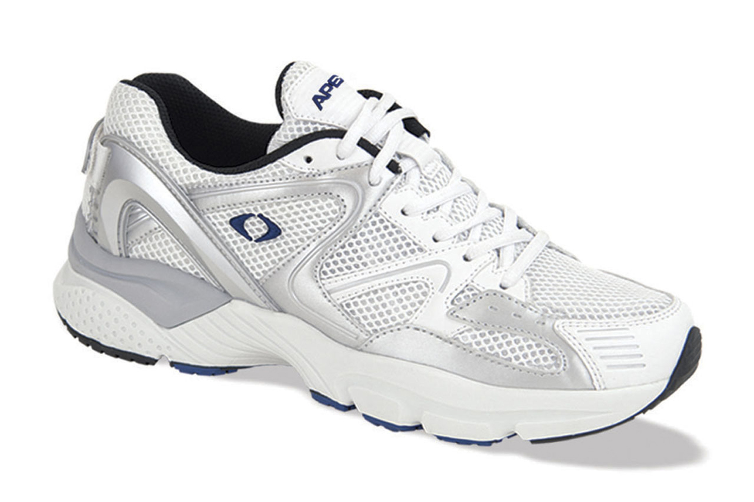 Apex X522M Men's Athletic Shoe 15 Wide (E2E) White/Blue Lace