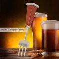 thumbnail image 3 of Stainless Steel Ice Chisel, Stable Bar Ice Chisel Chipper Practical Comfortable Hand Feel  for Home Kitchen Type B, 3 of 7