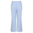 thumbnail image 5 of Striped Pants Women, Audhol Women's Striped Pants Comfy Pajama Pants Drawstring Elastic Waist Striped Wide Leg Pants Summer Pants for Women Blue L, 5 of 9