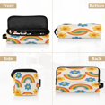 thumbnail image 6 of Hair Tools Storage with Heat Resistant Mat- Beige Background Printed Curling Iron Travel Bag/Flat Iron Case for Women, 6 of 8