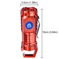 thumbnail image 2 of Antorcha brillante estupenda 500mAh de los engranajes de la luz de emergencia del PDA LED 5 para correr de noche, 2 of 9