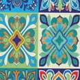 thumbnail image 4 of FREEAMG Mexican Talavera Shower Curtain with Hooks, Waterproof Washable Fabric Shower Curtain for Bathroom Bathtub Decor, 60"x 72", 4 of 6