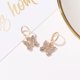 thumbnail image 4 of Pendientes para mujer, regalos para mujer, pendientes brillantes de moda, dulces, esmerilados, calientes, Eari ng, 4 of 4