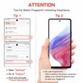 thumbnail image 2 of JETech Screen Protector for Samsung Galaxy A53 5G with Camera Lens Protector, Tempered Glass Film, HD Clear, 2-Pack Each, 2 of 7