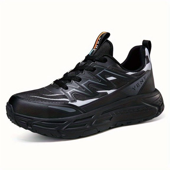 Men's Steel Head Shoe Work Safety Shoes Anti-slip Breathable Construction