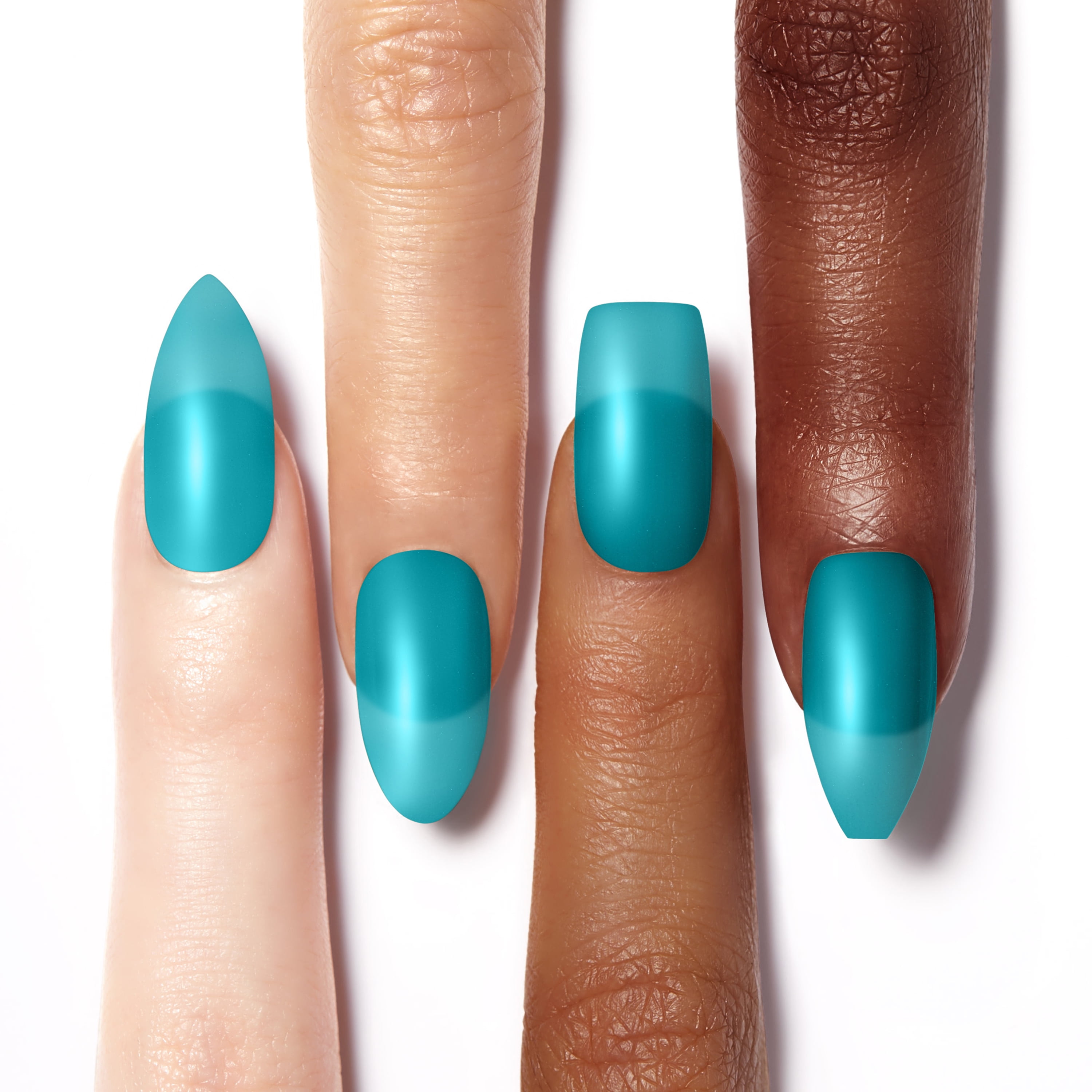 Sheer Matte Collection Nail Polish, Turnt-Quoise