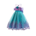 thumbnail image 2 of Vestido de sirena de verano, vestido de niña, vestido de princesa, vestido de actuación de Halloween para niños, 2 of 6