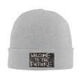 thumbnail image 2 of ZICANCN Knit Beanie Hat-Welcome Future Winter Cap Soft Warm Classic Hats for Men Women Innovative, 2 of 8
