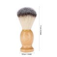 thumbnail image 3 of Pincel De Afeitado Portátil, Hombres De Afeitar, Herramienta De Salón De Barbero De Madera Para Uso Del Hogar Para El Salón, 3 of 7