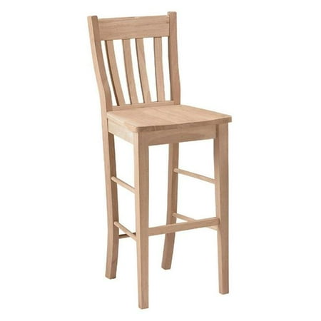 Ranch 30u0022 Stool - Unfinished - International Concepts