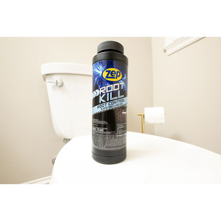 Zep Root Kill Pipe and Septic System Cleaner, 32 oz Bottle