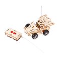 thumbnail image 2 of thinsony Wooden DIY Assembly Remote Control Car Model Kits science Study, 2 of 8