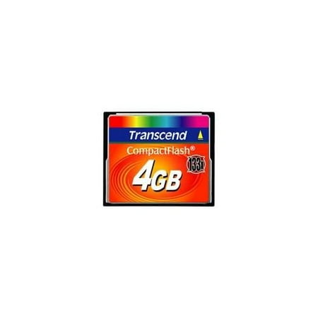 133x Speed Sd Memory Card - Transcend Ts4gcf133 4gb Compactflash Card (133x)
