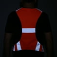 thumbnail image 5 of Chaleco para correr Ligera malla transpirable chaleco reflectante de alta visibilidad Chaleco de seguridad de engranajes para Correr Caminar Correr Ciclismo Eccomum Chaleco para correr, 5 of 5