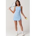 thumbnail image 4 of Vestido de tenis QINSEN Workout con pantalones cortos integrados Airy Blue XL, 4 of 6